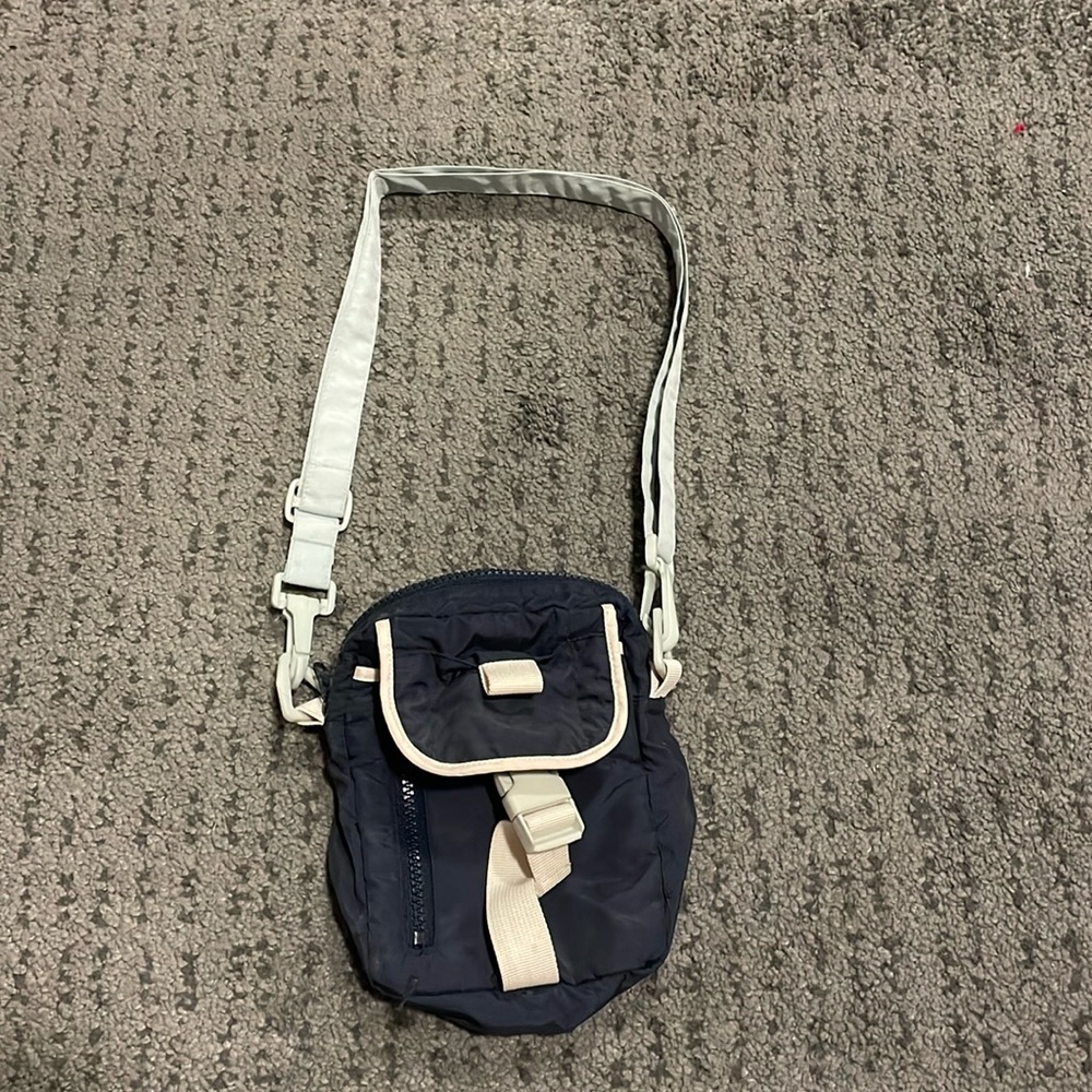 Navy blue utility bag